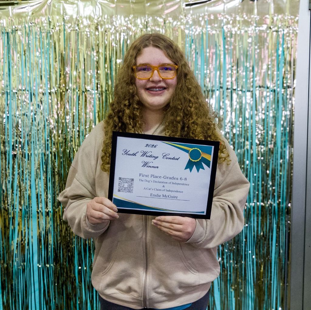 1st Place - Enslie McGuire (8th grade)