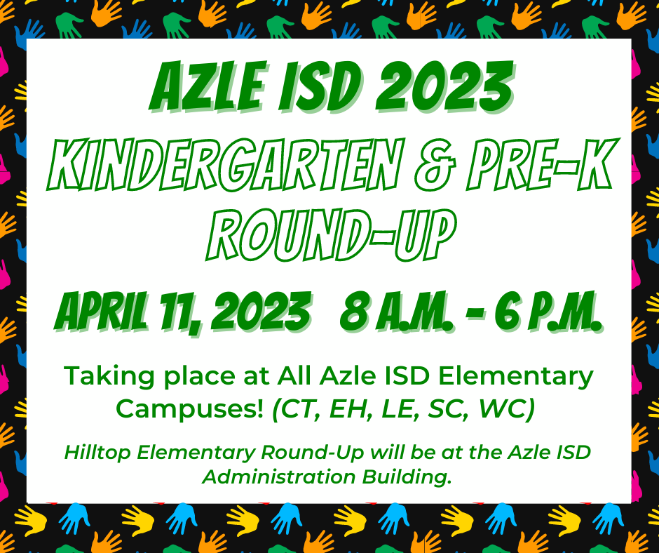 2023 Kindergarten & Pre-K Round-Up! | Cross Timbers Elementary