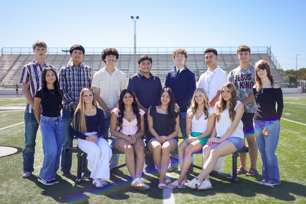 2026 homecoming court group photo