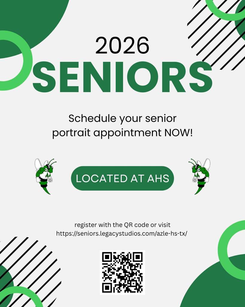 2026 Senior Photos at AHS (decorative image)