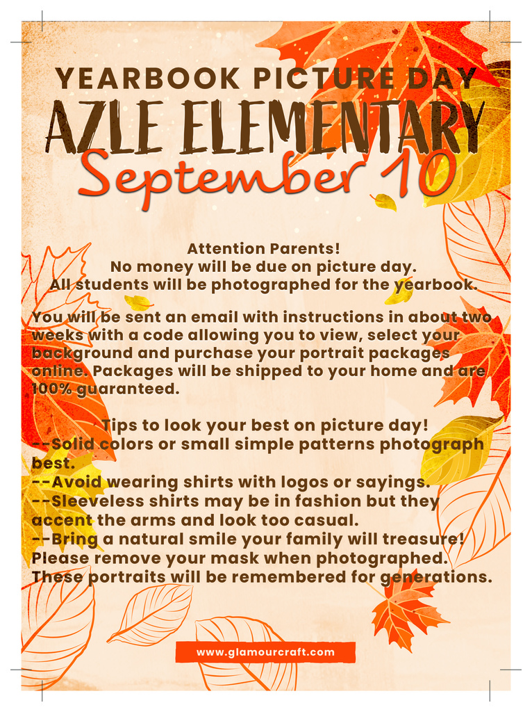 AE Fall Picture Day