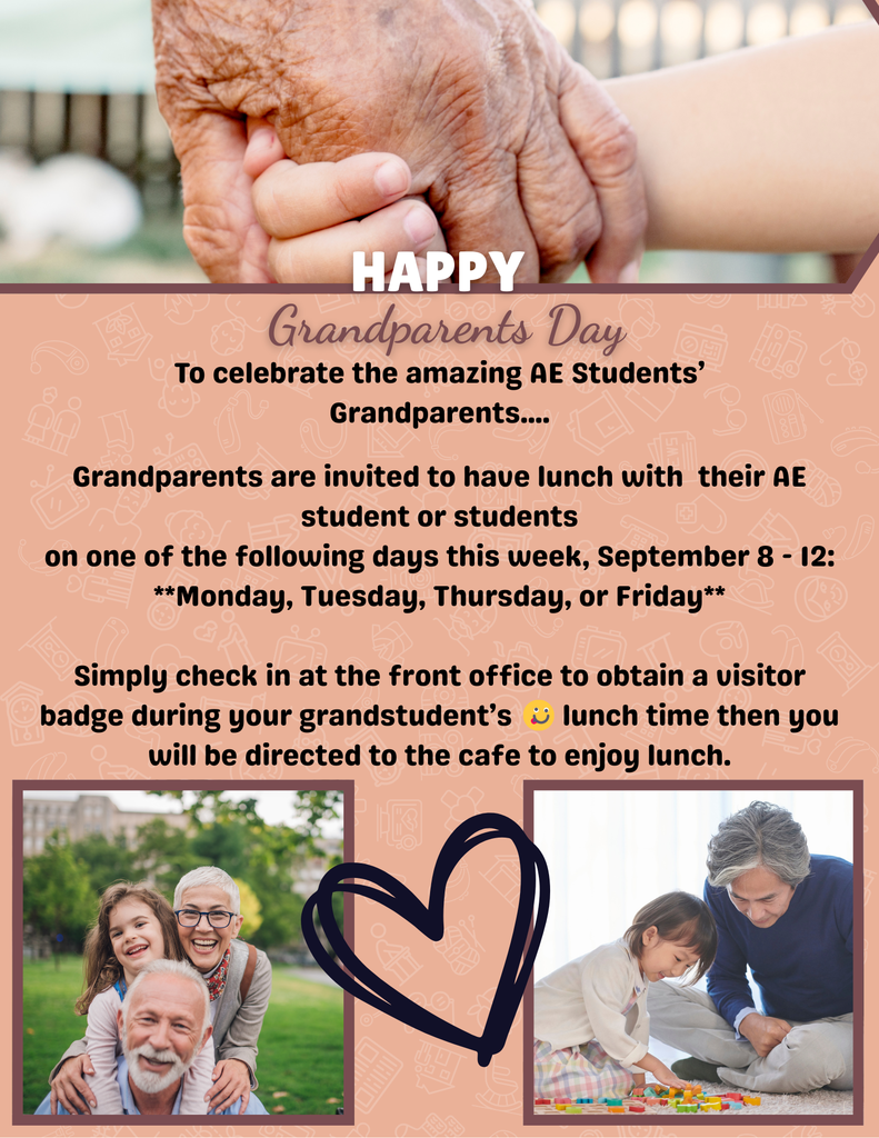 celebrating grandparents at AE