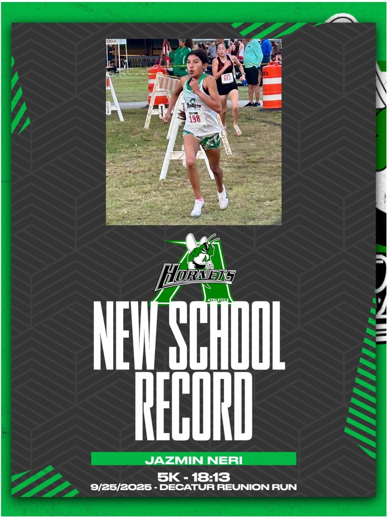 AHS Cross Country- New School Record - Jazmin Neri 9.25.2025
