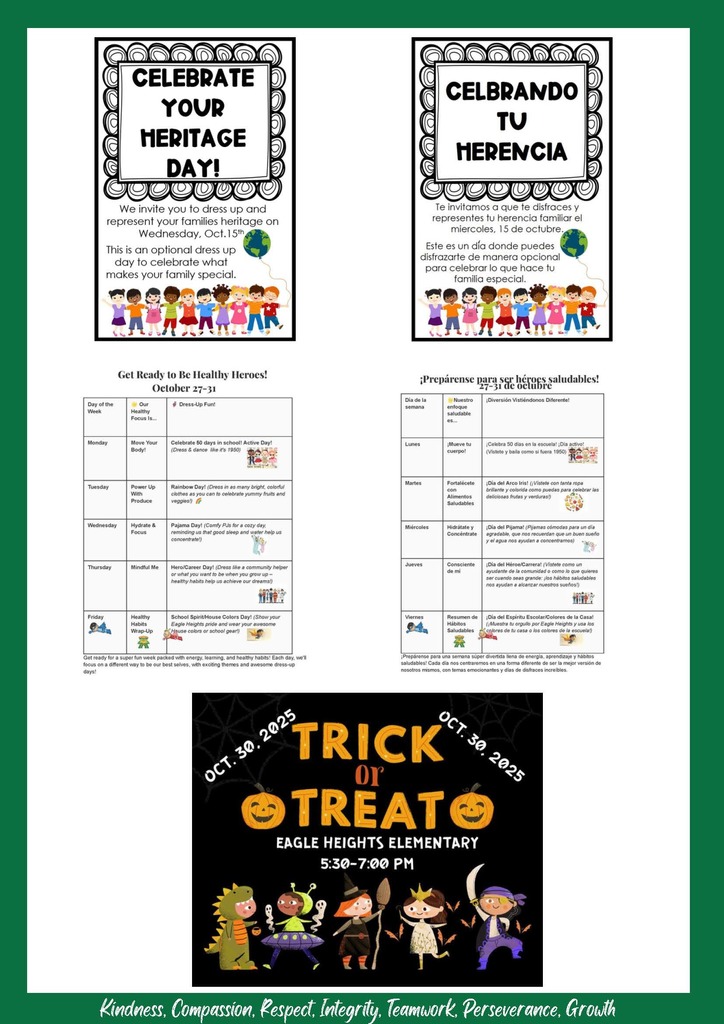 EH October Family Newsletter