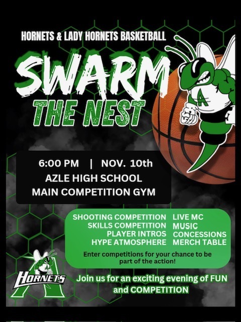 Swarm the Nest - Monday, Nov. 10th @ 6:00 p.m. Competition Gym