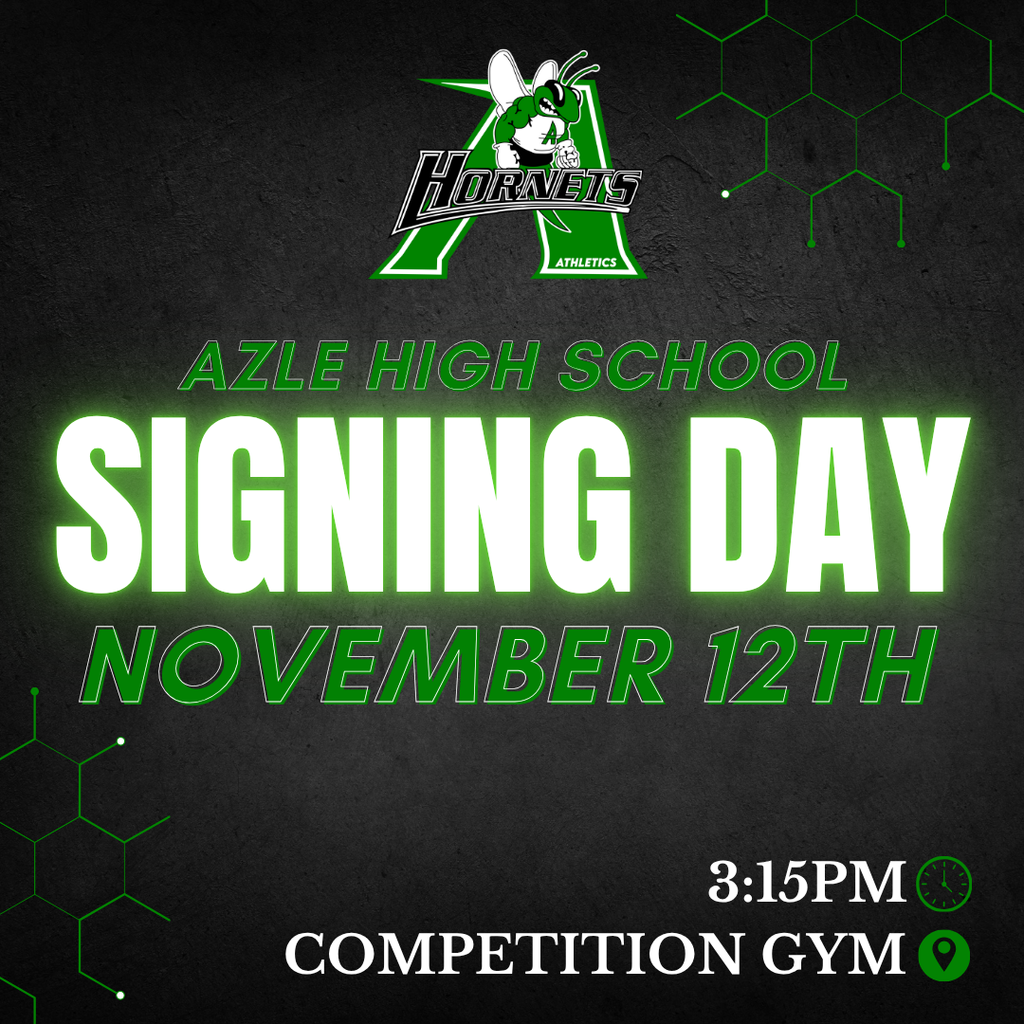 AHS Signing Day - Nov. 12, 2025 - 3:15 PM in the Competition Gym