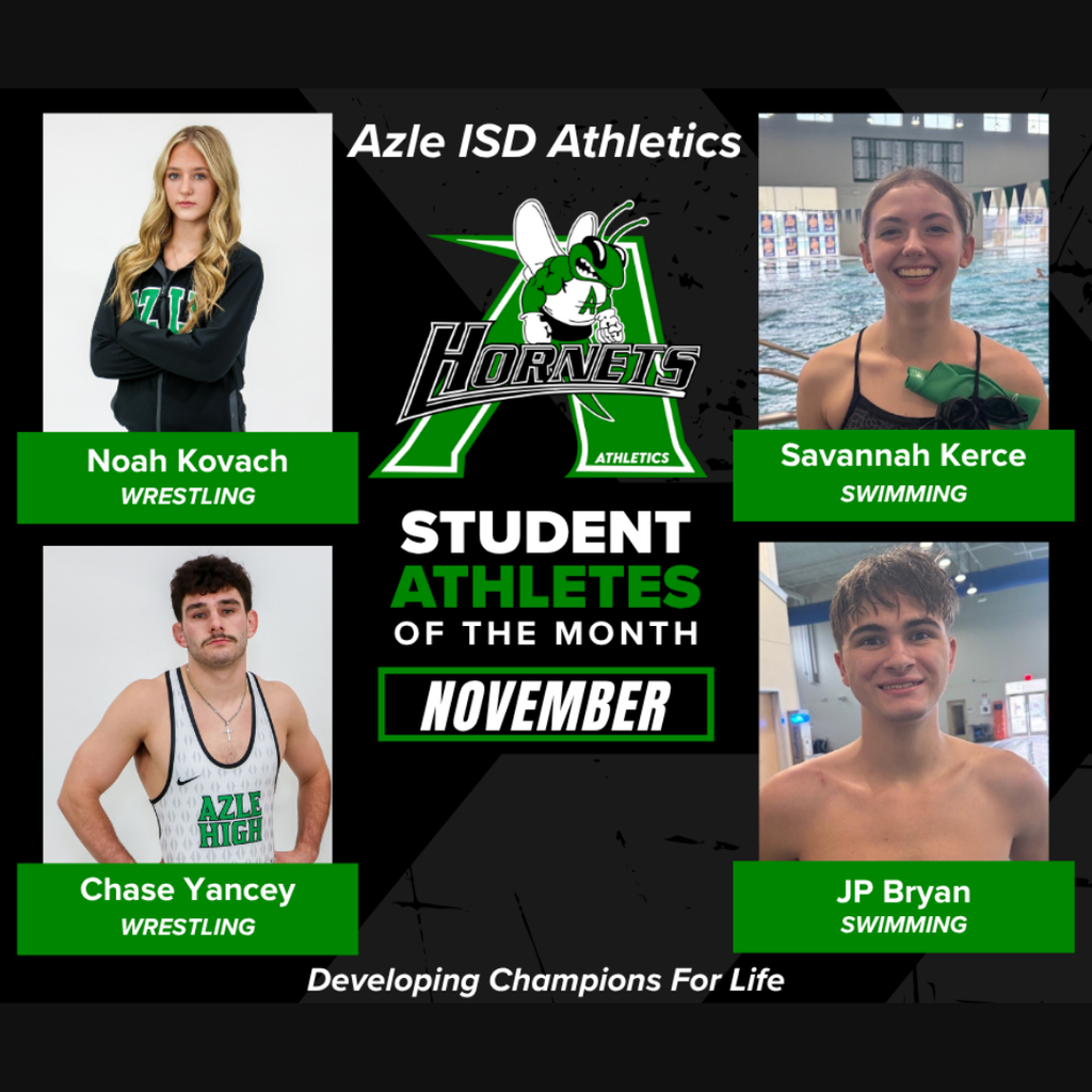 Nov 2025 Athletes of Month