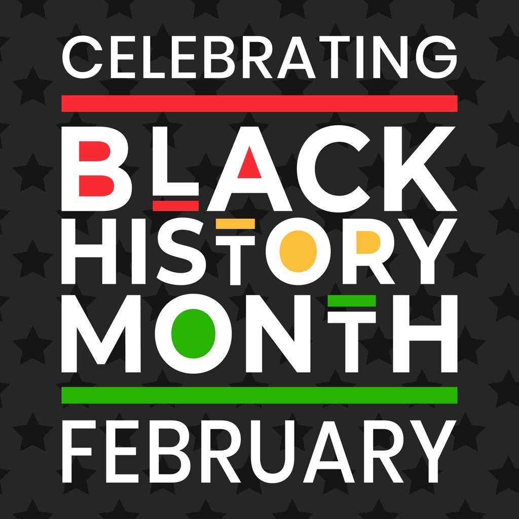 Celebrating Black History Month - February (decorative image)