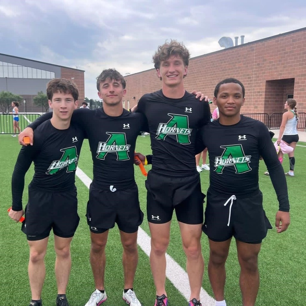 AHS boys track - sprint relay team