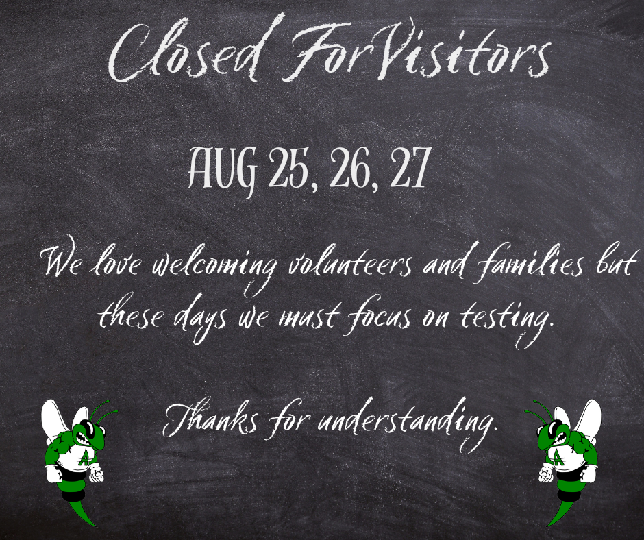 Closed for visitors graphic