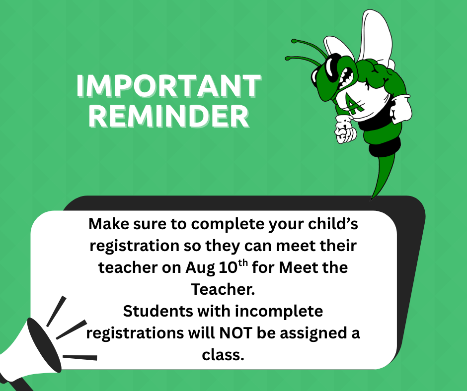 Reminder graphic