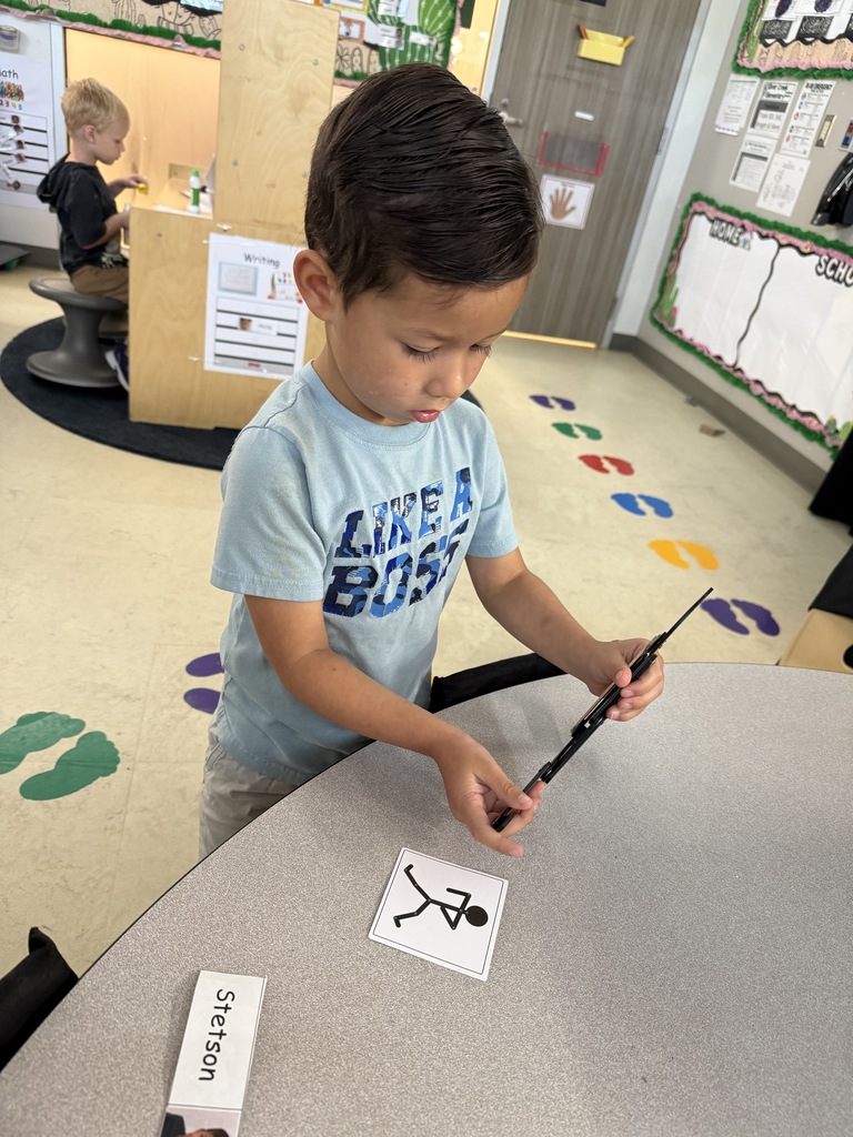 Picture of boy learning