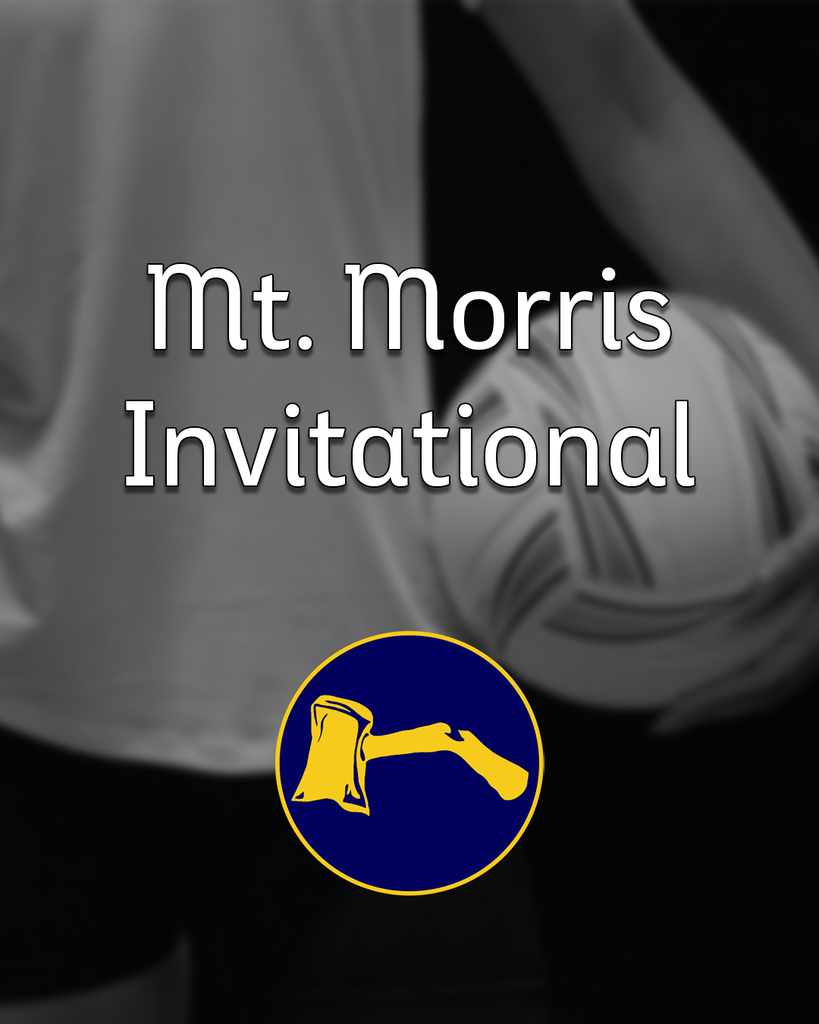 Bad Axe Varsity Volleyball, Mt Morris Invitational, Nov 1st