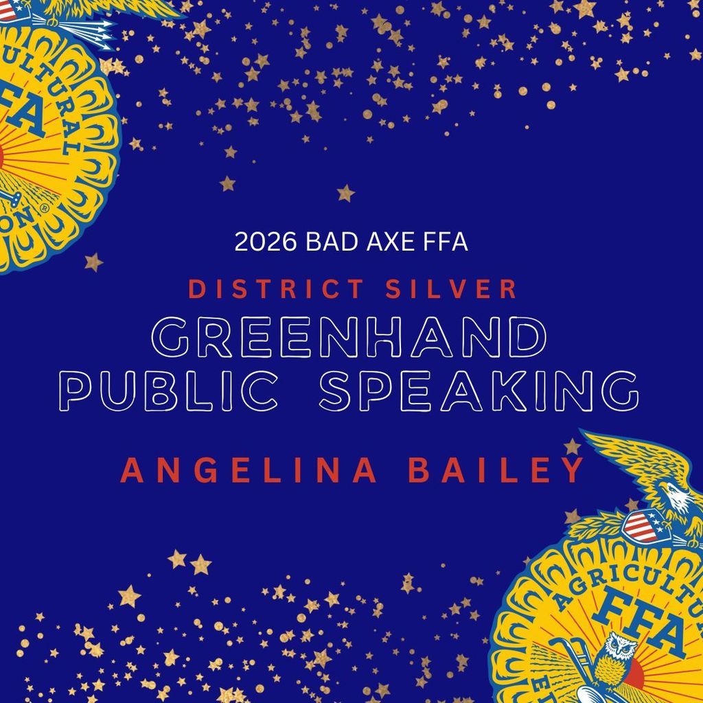 Greenhand Public Speaking - Angelina Bailey