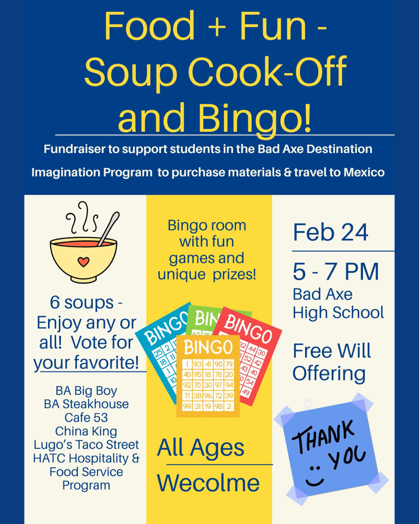 Soup Cook-Off & Bingo!