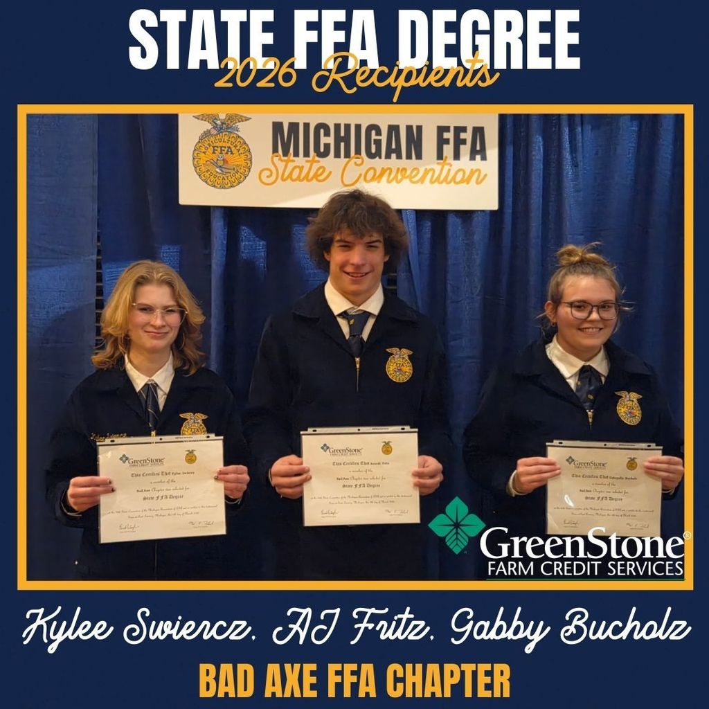 Kylee Swiercz, A.J. Fritz, Gabby Bucholz