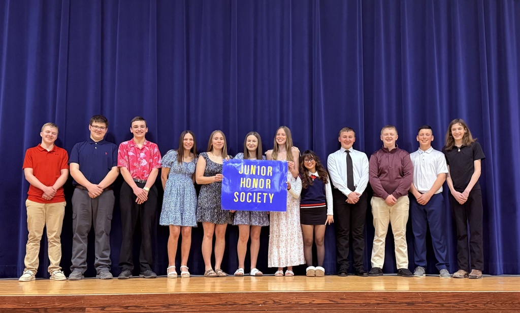 Bad Axe Public Schools Junior NHS inducts new 8th graders.