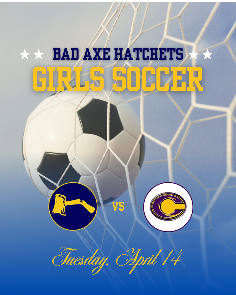 Bad Axe Girls Soccer team faces Caro in home game. 