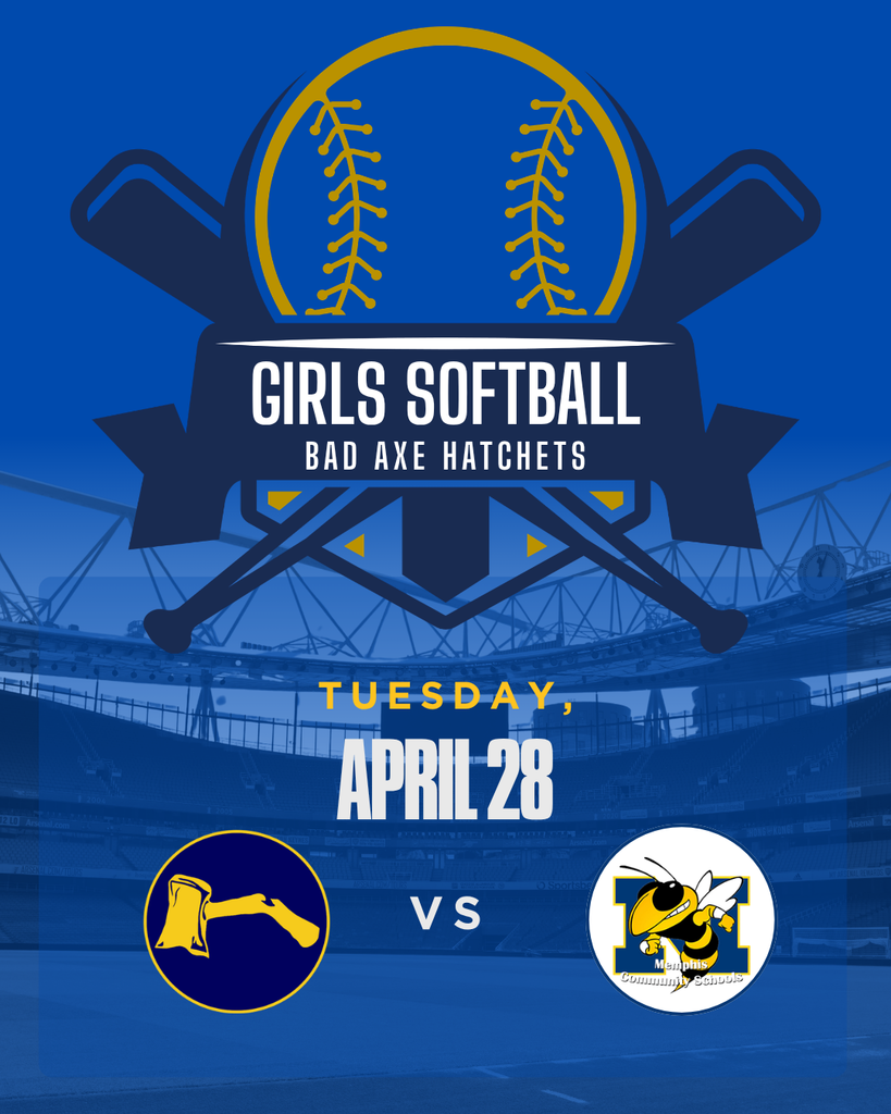 Girls Softball team v.s. Memphis logo.