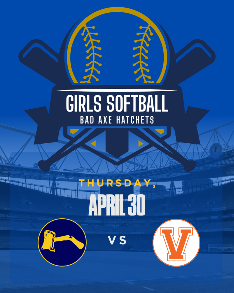 Girls Softball team v.s. Vassar logo.
