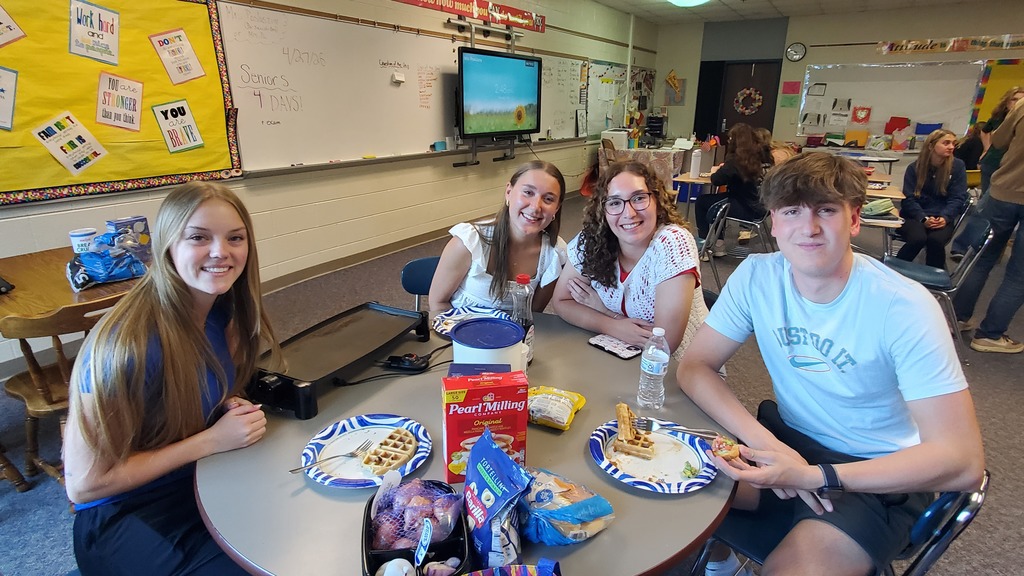 Students in Mrs. Kervin's Life Lessons class learn how to bake! 