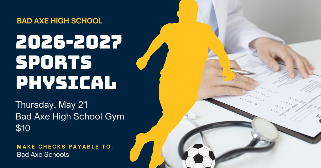 Bad Axe High School Sports Physicals 