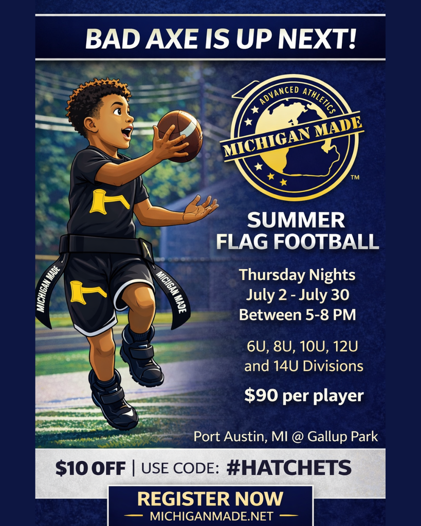 Port Austin Summer Flag Football for students.