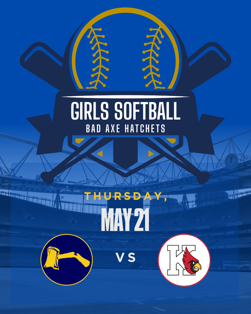 Girls Softball team v.s. Kingston Cardinals logo.
