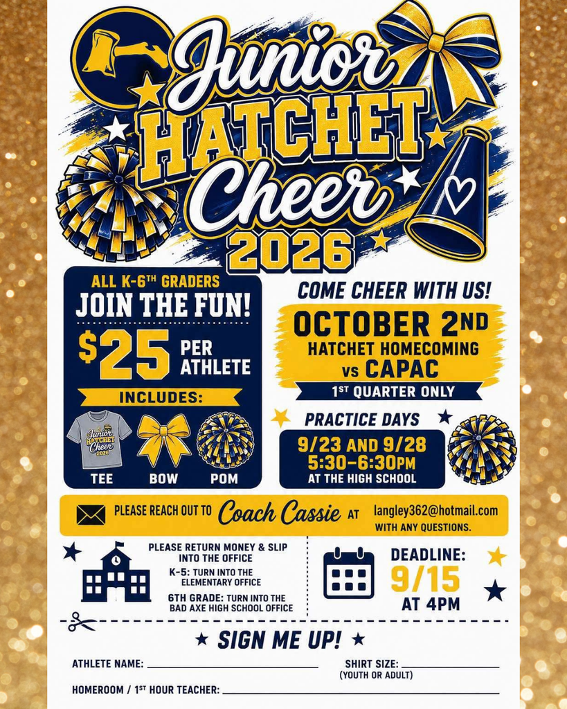 Junior Cheer Opportunity