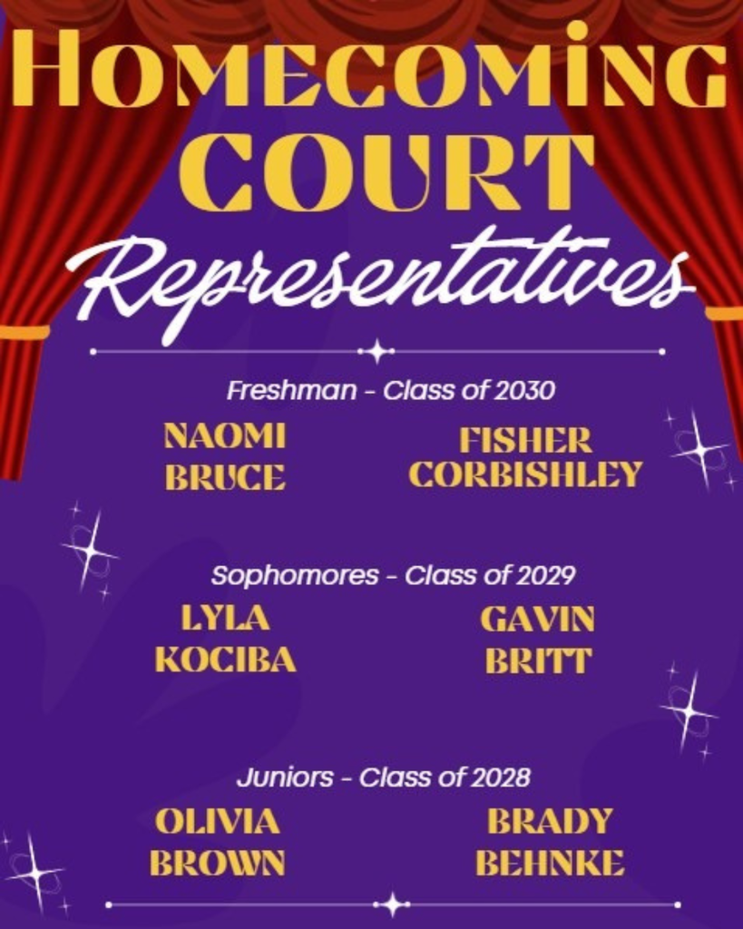 Homecoming Court 2026