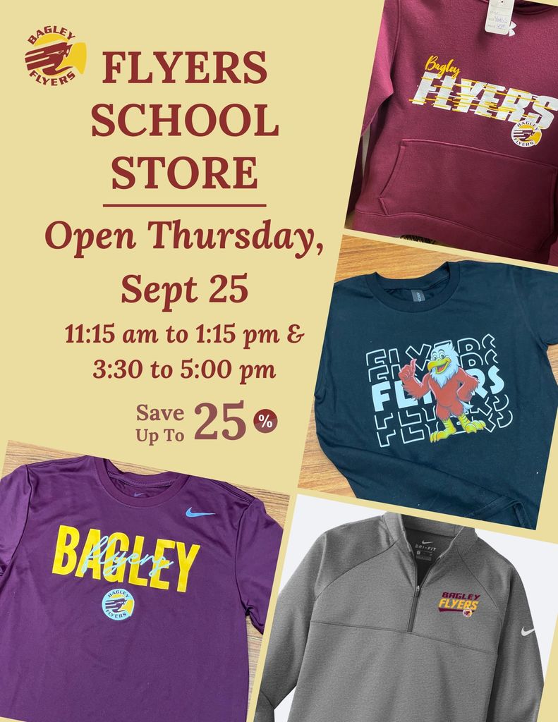 School Store Flyer