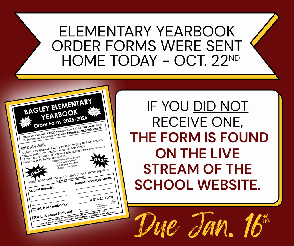 -year book info due jan 16th
