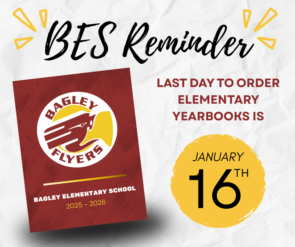 REMINDER BES Yearbook