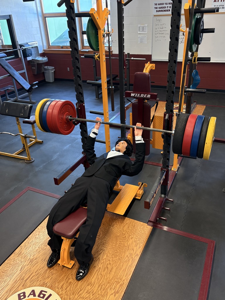 Victor pumping some iron