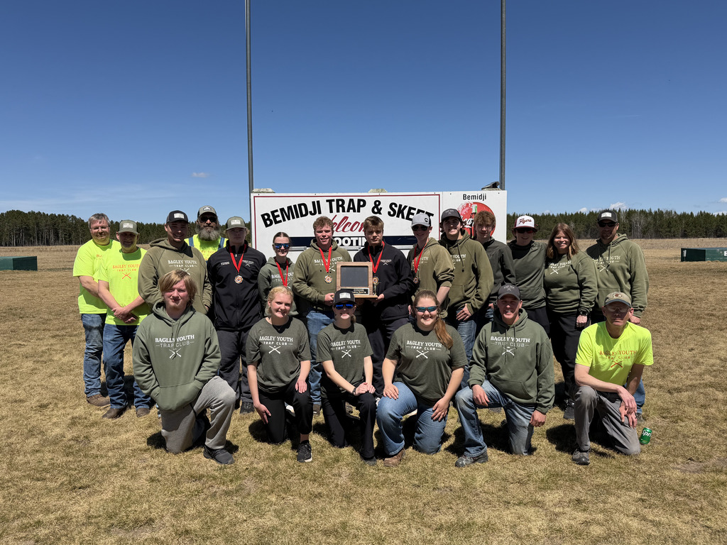 Congratulations to the Bagley Youth Trap Club for earning Team Runner Up during the Pine to Prairie Trap meet