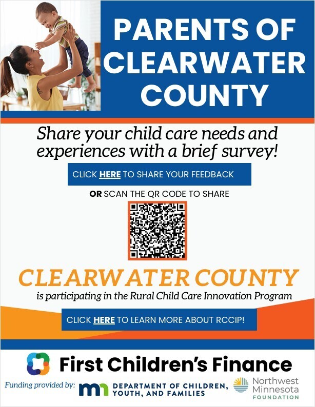 Clearwater County Childcare survey