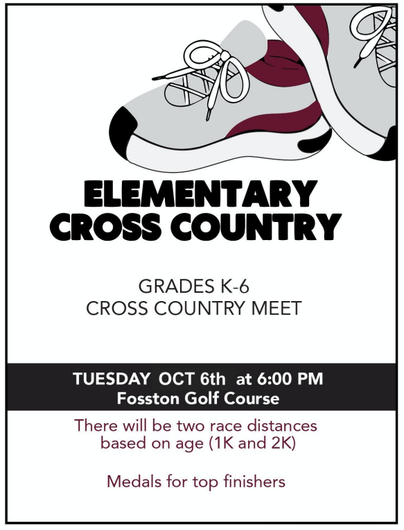 Elementary Cross Country Event