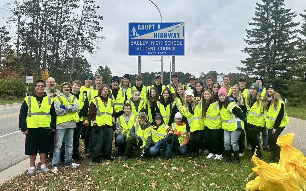 The BHS HWY CleanUp Crew!