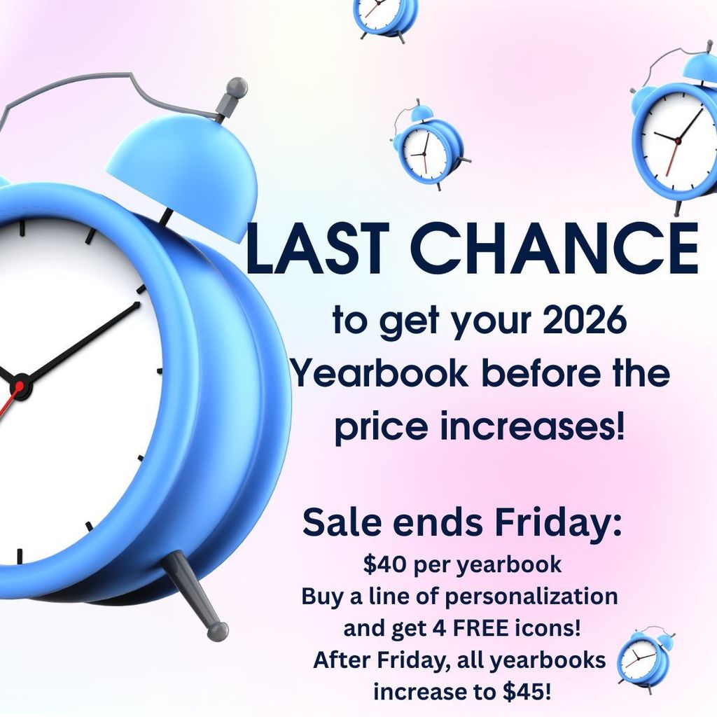 Blue 3D Last Chance Instagram Post