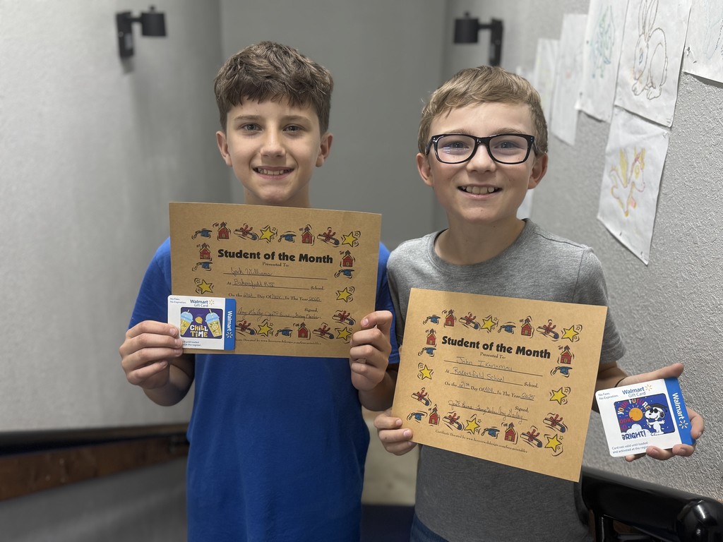 November Students of the Month