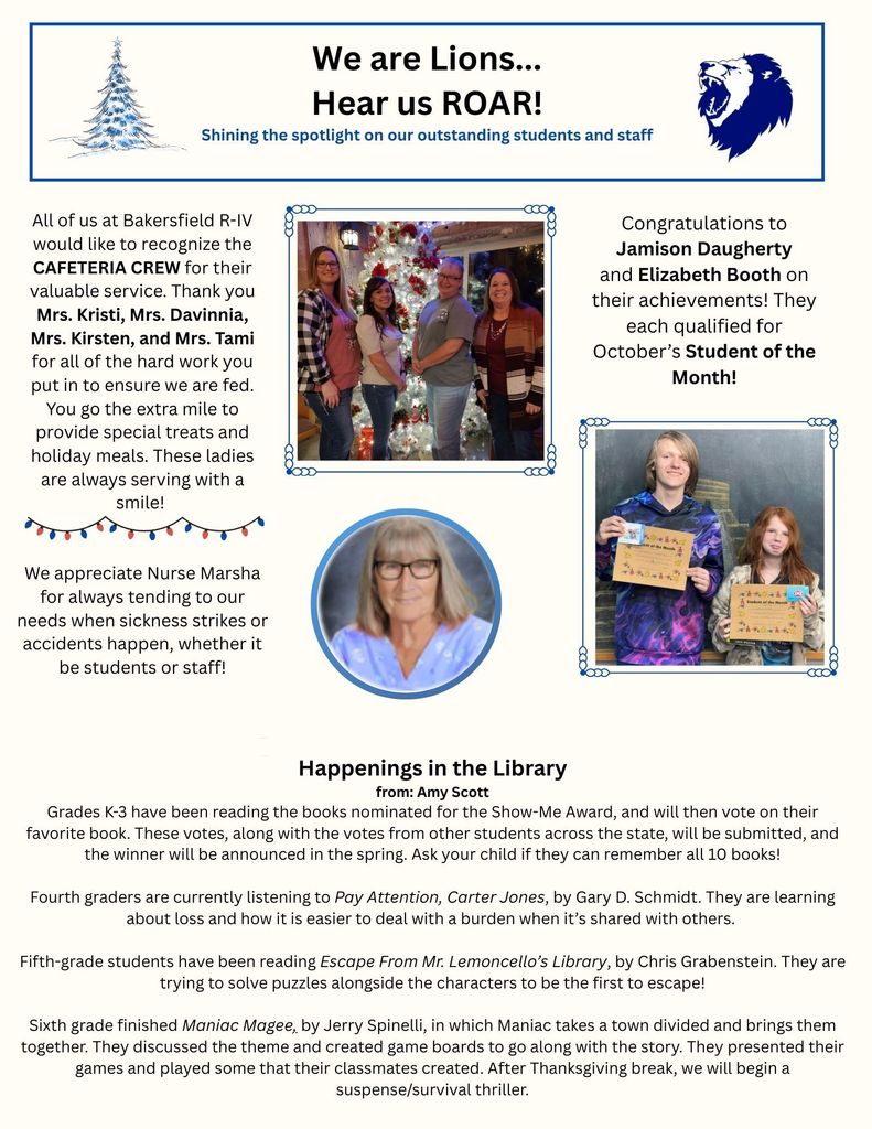 PAGE 2 OF NEWSLETTER