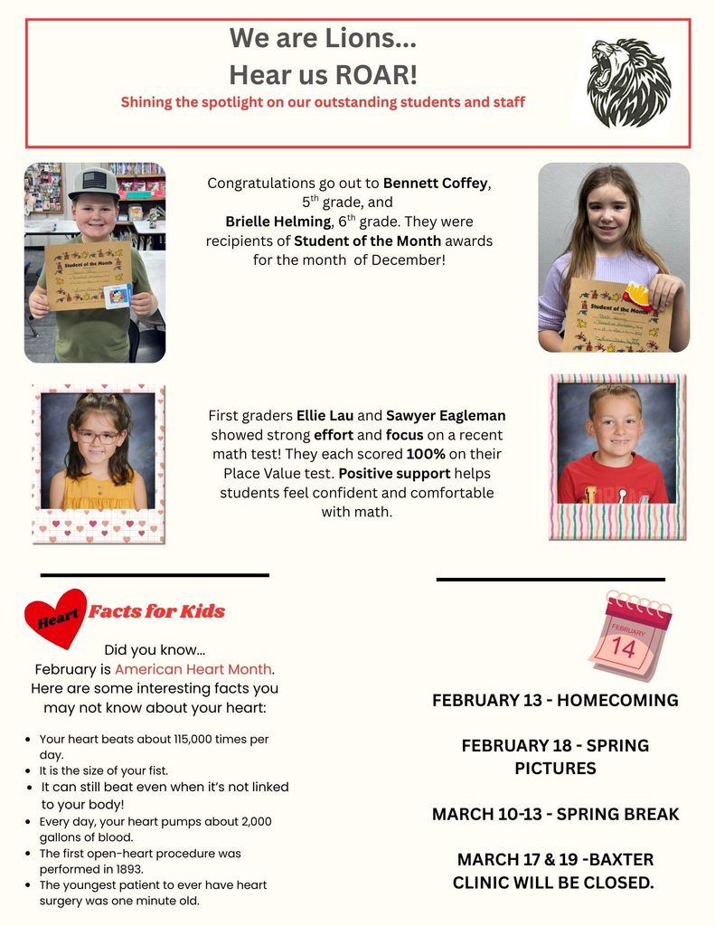 PAGE 1 OF NEWSLETTER