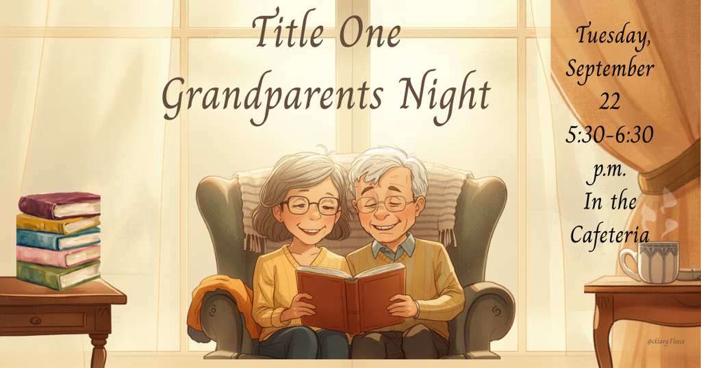 Invitation to Title One Grandparents Night