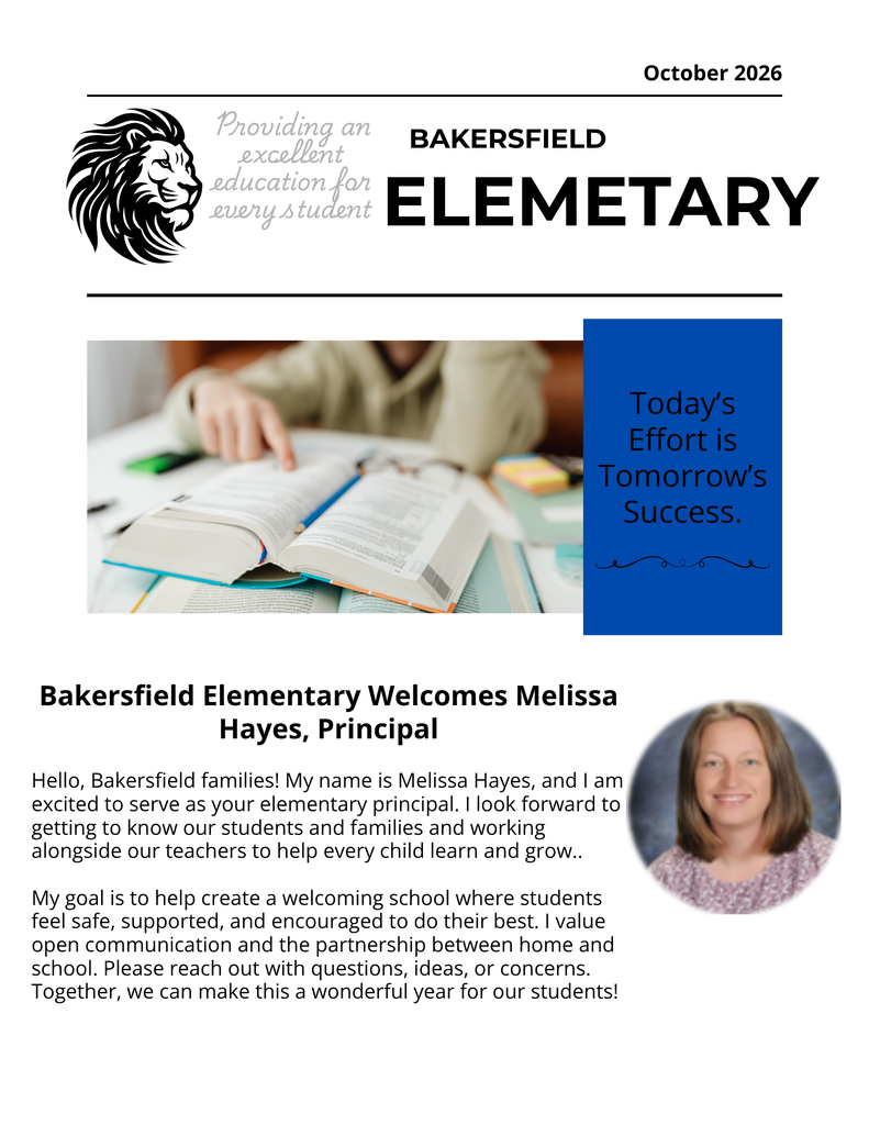 MESSAGE FROM MRS. HAYES