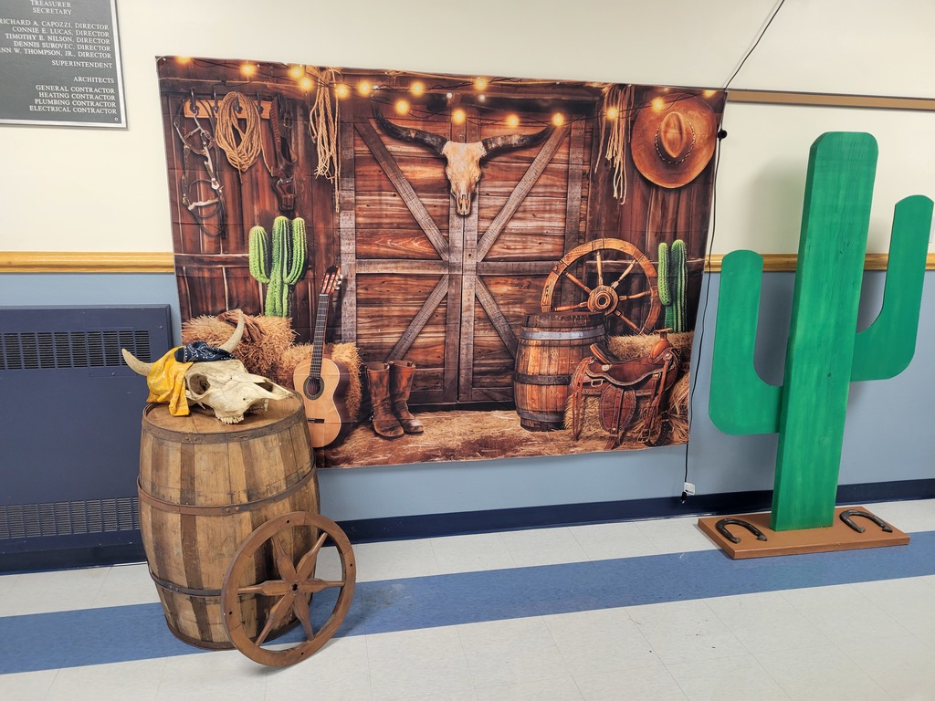 This year we have a Western theme.