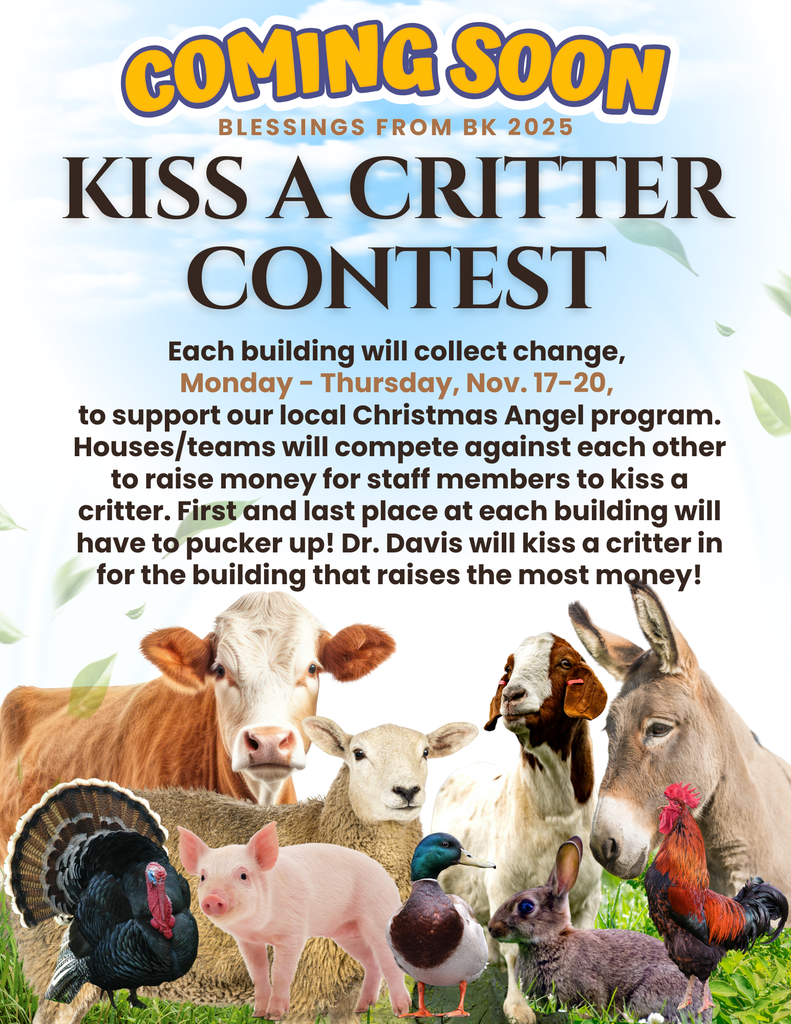 Kiss a Critter flyer