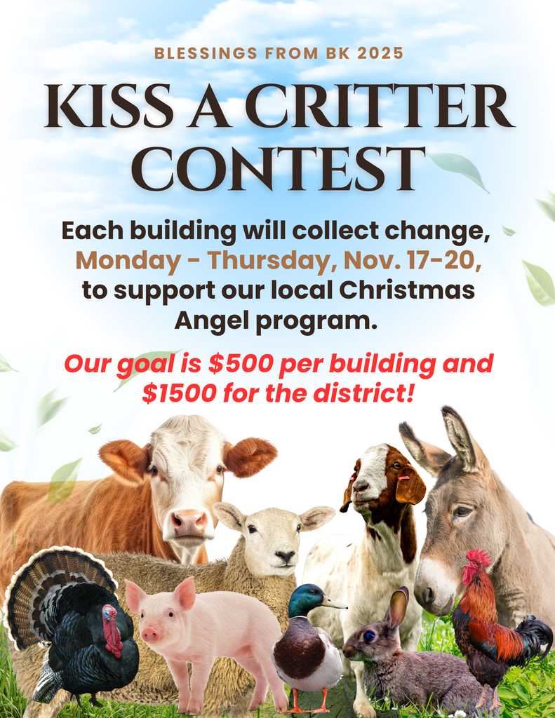 Blessings Goal flyer