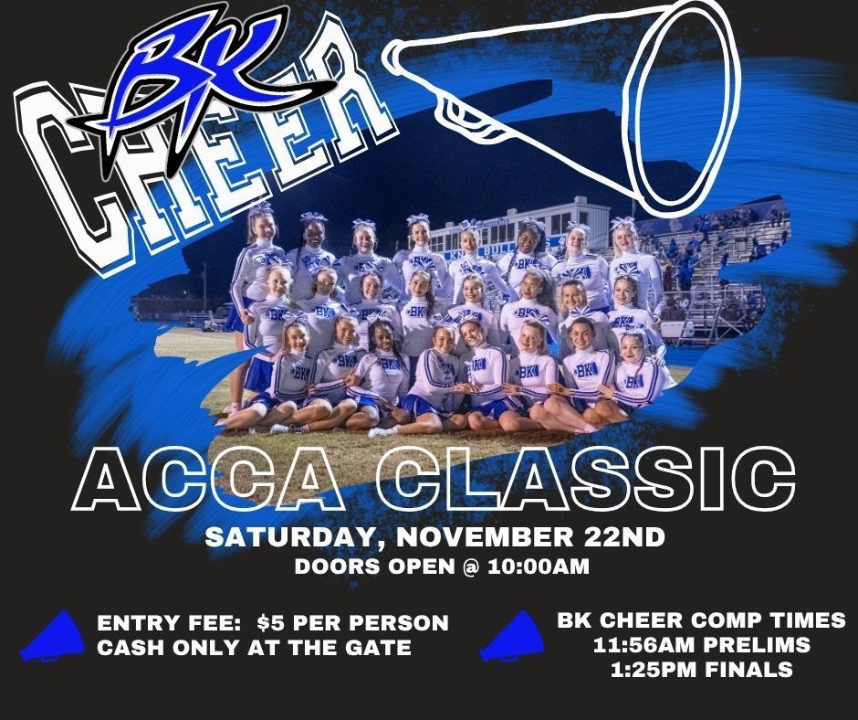 Bald Knob Cheer Competition 