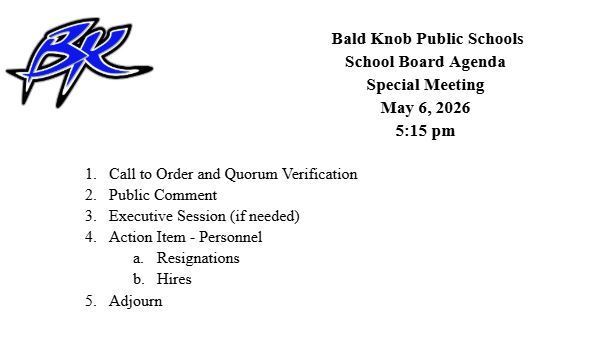 Board agenda 5-6