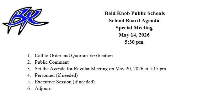 Board agenda 5-14